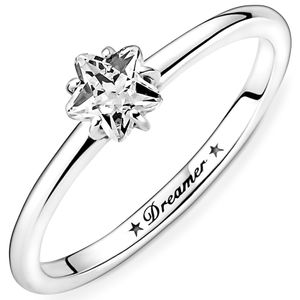 Pandora 190026C01 Ring Celestial Sparkling Star Solitaire zilver-zirconia