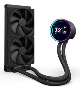 NZXT Kraken Elite 240 Processor Alles-in-één vloeistofkoeler 12 cm Zwart 1 stuk(s)