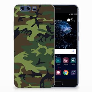 Huawei P10 Plus TPU bumper Army Dark