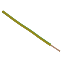 Q-Link Installatiedraad | VD | 6.0 mm² | 2.5 m | Geel/groen - 03.030.18