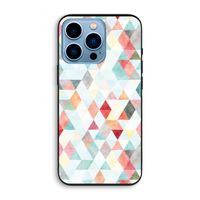 Gekleurde driehoekjes pastel: iPhone 13 Pro Biologisch afbreekbaar hoesje Gekleurde driehoekjes pastel: iPhone 13 Pro Biologisch afbreekbaar hoesje