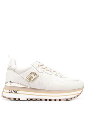 LIU JO baskets à finitions à logo - Tons neutres