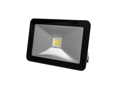 Design led-schijnwerper 20 w, neutraalwit zwart - Velleman