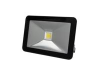Design led-schijnwerper 20 w, neutraalwit zwart - Velleman