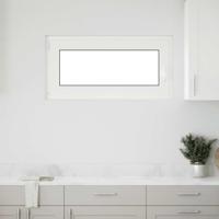 Kelderraam "RISOR" 100x50 cm draai-kiep DIN links antraciet