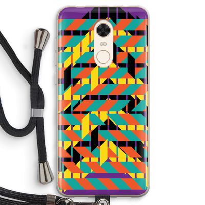 Skew Bee 2: Xiaomi Redmi 5 Transparant Hoesje met koord