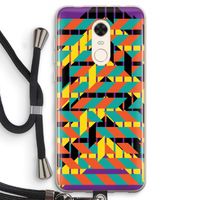 Skew Bee 2: Xiaomi Redmi 5 Transparant Hoesje met koord