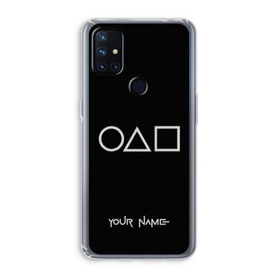 Squid Game: OnePlus Nord N10 5G Transparant Hoesje