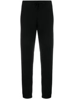 Cashmere In Love pantalon de jogging en maille nervurée - Noir