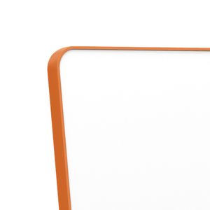 Nobo Move & Meet whiteboard paneel, ft 180 x 90 cm, met oranje kader