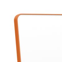 Nobo Move & Meet whiteboard paneel, ft 180 x 90 cm, met oranje kader - thumbnail