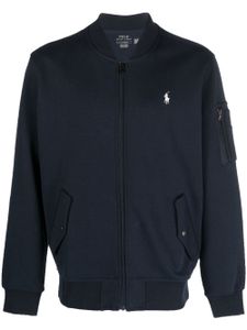 Polo Ralph Lauren pull zippé à manches longues - Bleu