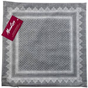 Miss Lucy Rien kussenhoes 40 x 40 cm - Kussensloop - Sierkussenhoes - Grijs