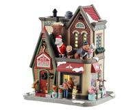 Kerstdorpminiatuur The Pet Clothier 15x24x23 cm - Lemax