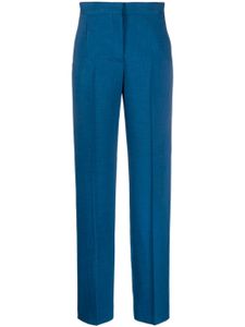 Tory Burch pantalon de costume chiné - Bleu