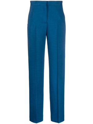 Tory Burch pantalon de costume chiné - Bleu