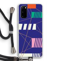 Gestalte 5: Samsung Galaxy S20 Transparant Hoesje met koord