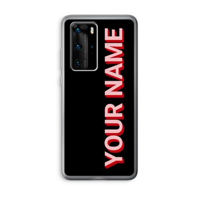 Namecase: Huawei P40 Pro Transparant Hoesje