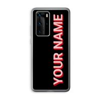 Namecase: Huawei P40 Pro Transparant Hoesje