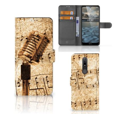 Nokia 2.4 | Telefoonhoesje met foto | Bladmuziek