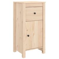 The Living Store Houten Dressoir - 40 x 35 x 80 cm - Massief Grenenhout - thumbnail