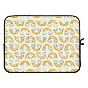 Regenboog: Laptop sleeve 15 inch