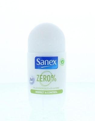 Sanex Deodorant roller zero % respect & control