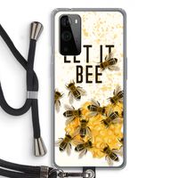 Let it bee: OnePlus 9 Pro Transparant Hoesje met koord