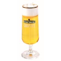 Bierglas gadget/kado Bierkaars - Duits bier - H18 cm - thumbnail