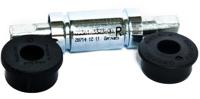 Gazelle trapas 128 x 38 mm press fit JIS zilver