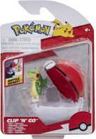Pokemon Figure - Snivy + Poke Ball (Clip 'n' Go)