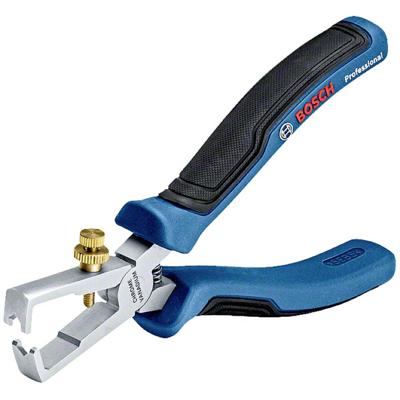 Bosch Professional Bosch Power Tools 1600A01V03 Striptang Fijnafstelling, Rubber overtrokken 0 tot 10 mm²