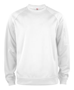 Clique 021010 Basic Active Roundneck - Wit - XS