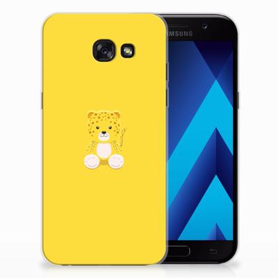Samsung Galaxy A5 2017 Telefoonhoesje met Naam Baby Leopard Samsung Galaxy A5 2017 Telefoonhoesje met Naam Baby Leopard
