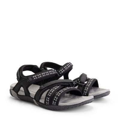 Travelin&apos; Women - straps ankle - Zwart - Maat 36