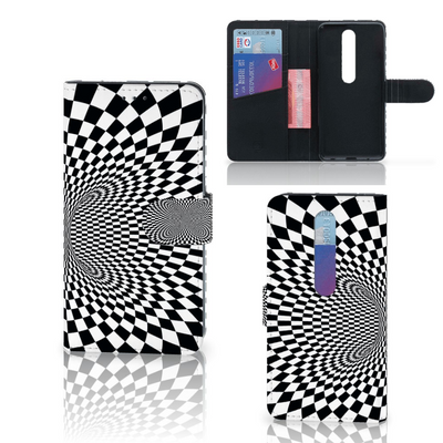 Nokia 6.1 (2018) Bookcase Illusie Nokia 6.1 (2018) Bookcase Illusie