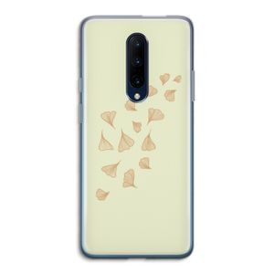 Falling Leaves: OnePlus 7 Pro Transparant Hoesje
