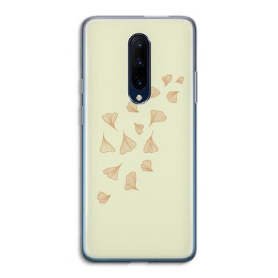 Falling Leaves: OnePlus 7 Pro Transparant Hoesje