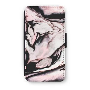 Roze stroom: iPhone XS Flip Hoesje