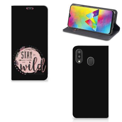 Samsung Galaxy M20 Magnet Case Boho Stay Wild Samsung Galaxy M20 Magnet Case Boho Stay Wild