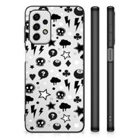 Telefoonhoesje Samsung Galaxy A23 Silver Punk