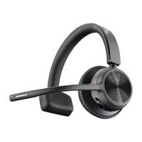 HP Poly Voyager 4310 UC Mono On Ear headset Computer Bluetooth Mono Zwart Noise Cancelling Volumeregeling, Incl. oplaad- en dockingstation