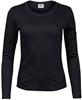 Tee Jays TJ590 Women´s Long Sleeve Interlock Tee - Black - 3XL
