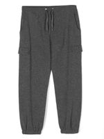 Brunello Cucinelli Kids pantalon de jogging à lien de resserrage - Gris - thumbnail