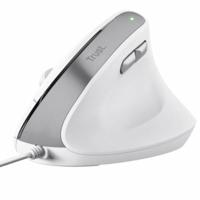 Ergonomische Optische Muis Trust 25397 Wit 2400 dpi