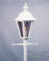 Lantaarnlamp Pallas 1-lichts 68cm matwit exclusief paal 567-250