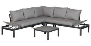 Aluminium loungeset Leroy