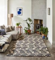 Scion - Ride the Wave Liquorice 125605 - 250x350 cm Vloerkleed