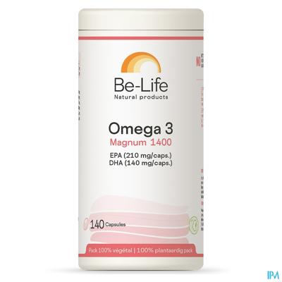 Be-Life Omega 3 Magnum 1400 140 Capsules
