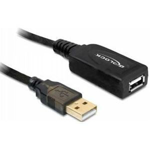 Delock 82690 Kabel USB 2.0 Verlengstuk, actief 20 m